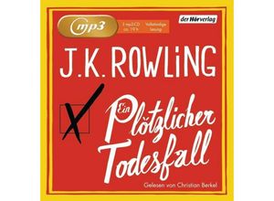 9783844512687 - Ein plötzlicher Todesfall 3 Audio-CD 3 MP3 - JK Rowling (Hörbuch)