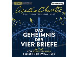 9783844530223 - Das Geheimnis der vier Briefe 1 Audio-CD 1 MP3 - Sophie Hannah Agatha Christie (Hörbuch)