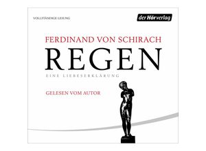 9783844549799 - Regen1 Audio-CD - Ferdinand Von Schirach (Hörbuch)