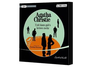 9783844550672 - Und dann gabs keines mehr1 Audio-CD 1 MP3 - Agatha Christie (Hörbuch)