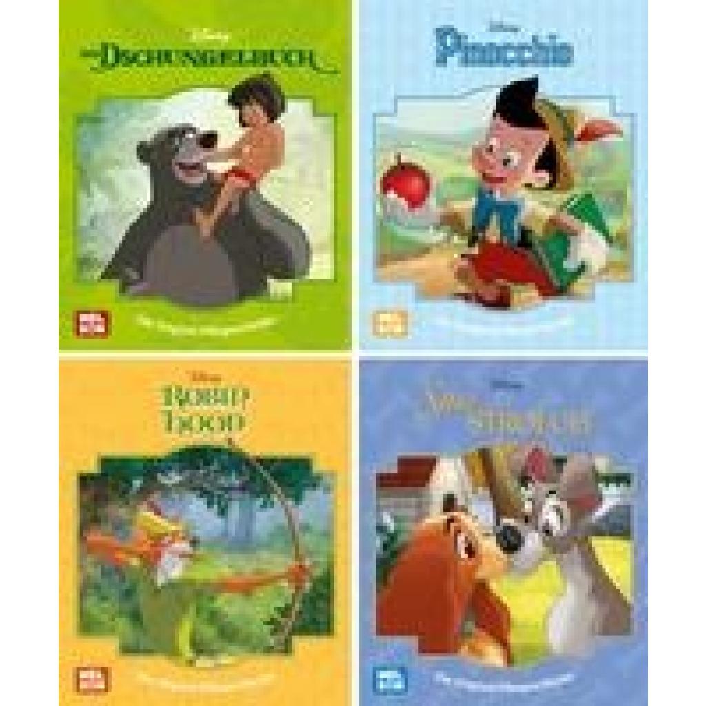 9783845121918 - Mini-Bücher Mini-Bücher Disney Filmklassiker 13-16 Box 9783845121918 - Mini-Bücher Mini-Bücher Disney Filmklassiker 13-16 Box