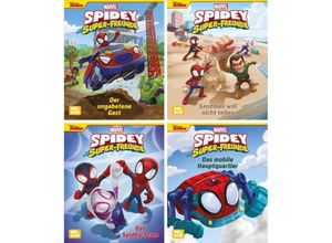 9783845122847 - Mini-Bücher 4er Marvel Spidey und seine Super-Freunde 1-4 Gebunden