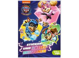 9783845123790 - PAW Patrol - Der Mighty Kinofilm Sticker- und Rätsel-Missionen Kartoniert (TB)