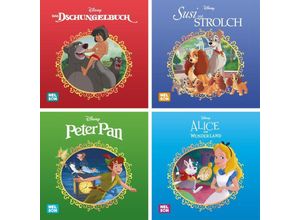 9783845124636 - 4er-Set Maxi-Mini 41 Disney Klassiker Gebunden