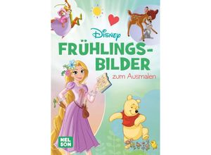 9783845124896 - Disney Kreative Beschäftigung Frühlingsbilder zum Ausmalen Kartoniert (TB)