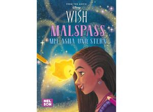 9783845124940 - Disney Wish Malspaß mit Asha und Stern Kartoniert (TB)
