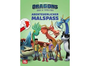 9783845125206 - Dragons - Die neun Welten Abenteuerlicher Malspaß Kartoniert (TB)