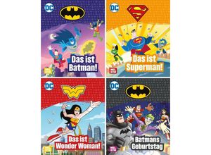 9783845125411 - Mini-Bücher 4er DC Superhelden 5-8 Gebunden