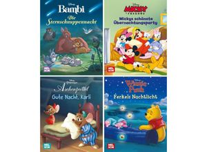 9783845125503 - Mini-Bücher 4er Disney Gutenacht-Geschichten 1-4 Gebunden