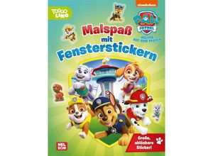 9783845125831 - PAW Patrol Mitmachbuch Malspaß mit Fensterstickern Kartoniert (TB)