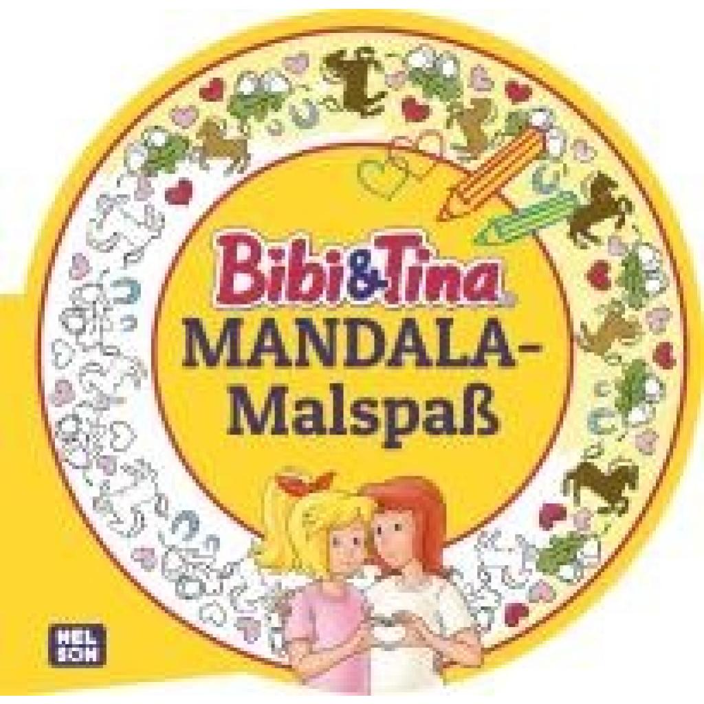 9783845126555 - Bibi & Tina  MANDALA-Malspaß