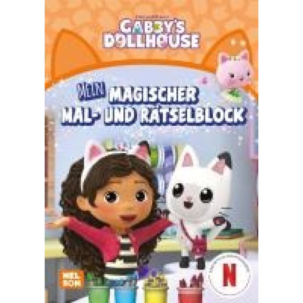 9783845126746 - Gabbys Dollhouse Mein magischer Mal- und Rätselblock
