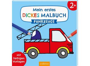 9783845822501 - Mein erstes dickes Malbuch ab 2 - Fahrzeuge Kartoniert (TB)