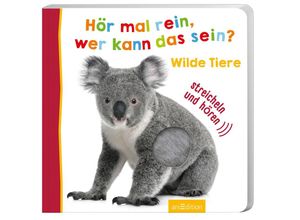 9783845824314 - Foto-Streichel-Soundbuch   Hör mal rein wer kann das sein? - Wilde Tiere Pappband