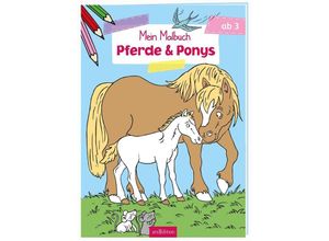 9783845830230 - Malbuch ab 3 Jahren   Mein Malbuch ab 3 Jahren - Pferde & Ponys Kartoniert (TB)