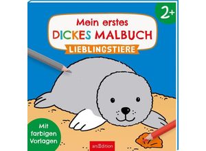 9783845837215 - Mein erstes dickes Malbuch ab 2 - Lieblingstiere Kartoniert (TB)