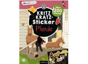 9783845837871 - Kritzkratz-Sticker   Kritzkratz-Sticker Pferde Kartoniert (TB)