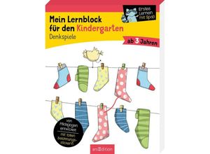 9783845844039 - Mein Lernblock für den Kindergarten - Denkspiele - Hannah Lang Kartoniert (TB)