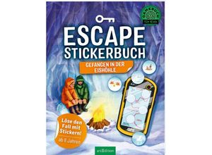 9783845848686 - Escape-Stickerbuch - Gefangen in der Eishöhle - Philip Kiefer Kartoniert (TB)