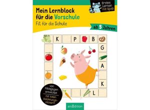 9783845848785 - Mein Lernblock für die Vorschule - Fit für die Schule - Hannah Lang Kartoniert (TB)