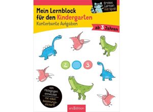 9783845848792 - Mein Lernblock für den Kindergarten - Kunterbunte Aufgaben - Hannah Lang Kartoniert (TB)