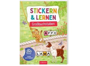 9783845851716 - Stickern & Lernen - Großbuchstaben Kartoniert (TB)