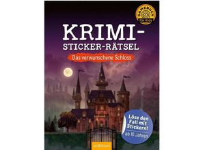 9783845853758 - Krimi-Sticker-Rätsel - Das verwunschene Schloss - Philip Kiefer Kartoniert (TB)