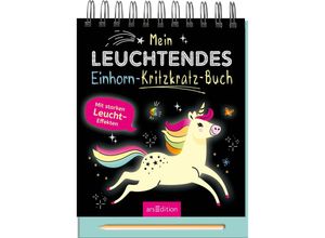 9783845853833 - Mein leuchtendes Einhorn-Kritzkratz-Buch Kartoniert (TB)