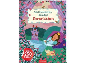 9783845853840 - Mein Lieblingsmärchen-Stickerbuch - Dornröschen Kartoniert (TB)