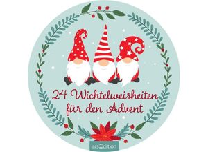 9783845854151 - Adventskalender in der Dose 24 Wichtelweisheiten für den Advent Kartoniert (TB)