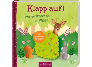 9783845855837 - Klapp auf! Wer versteckt sich im Wald? - Elena Bruns Pappband