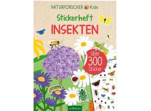 9783845855875 - Naturforscher-Kids - Stickerheft Insekten Kartoniert (TB)