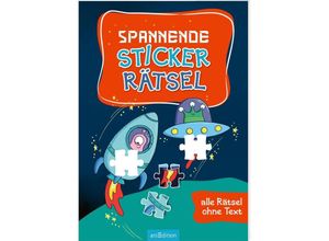 9783845856124 - Spannende Sticker-Rätsel Kartoniert (TB)