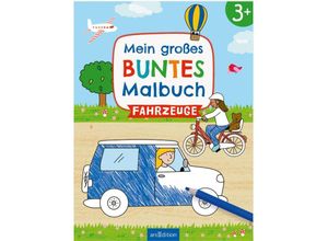 9783845856384 - Mein großes buntes Malbuch - Fahrzeuge Kartoniert (TB)