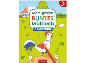 9783845856391 - Mein großes buntes Malbuch - Bauernhof Kartoniert (TB)