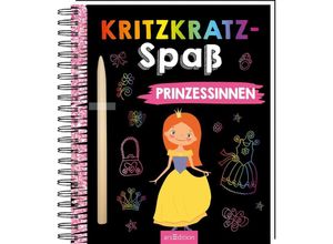 9783845858494 - Kritzkratz-Spaß Prinzessinnen Kartoniert (TB)