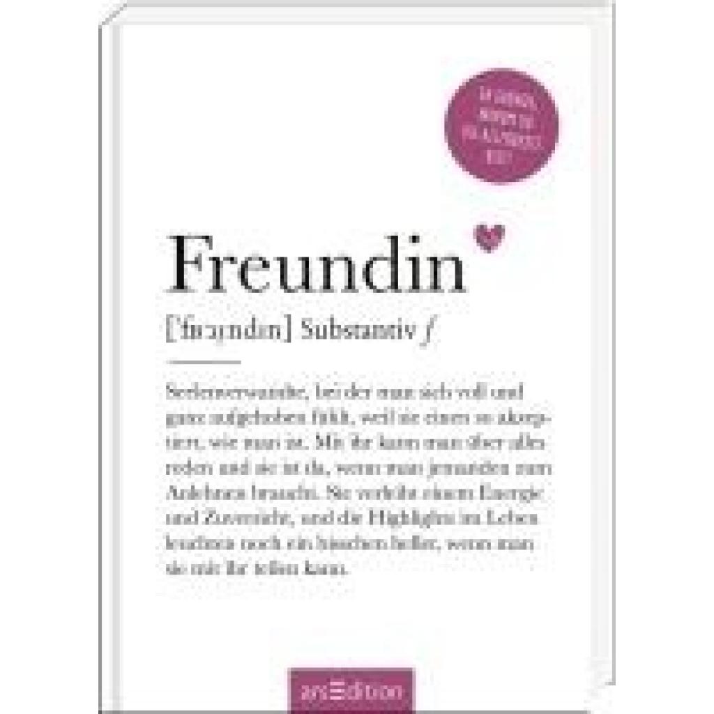 9783845860190 - Freundin (Substantiv f)