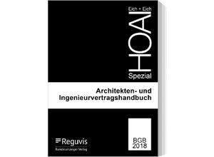 9783846206102 - HOAI Spezial   Architekten- und Ingenieurverträge - Rainer Eich Anke Eich Kartoniert (TB)