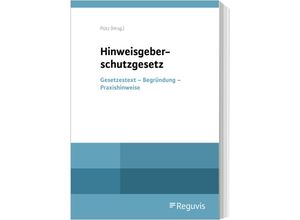 9783846214213 - Hinweisgeberschutzgesetz Taschenbuch