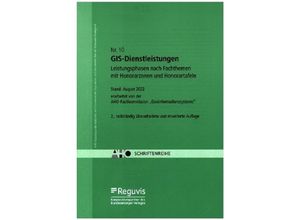 9783846214343 - Geoinformationssysteme (GIS) - Leistungsphasen nach Fachthemen Geheftet