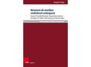 9783847114000 - Venenum de manibus credulorum extorquere - Benjamin Topp Gebunden