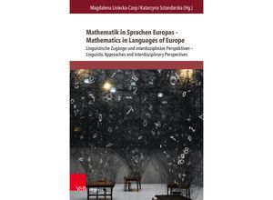 9783847115786 - Interdisziplinäre Verortungen der Angewandten Linguistik   Band 010   Mathematik in Sprachen Europas - Mathematics in Languages of Europe Gebunden