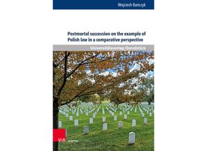 9783847116028 - Postmortal succession on the example of Polish law in a comparative perspective - Wojciech Banczyk Gebunden