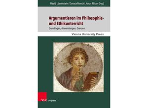 9783847116295 - Argumentieren im Philosophie- und Ethikunterricht Gebunden