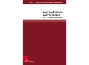 9783847116479 - Analysing Discourse Analysing Poland Gebunden