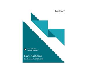 9783847286127 - Hans Tietgens - Johannes Weinberg Heino Kebschull Kartoniert (TB)