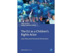 9783847401933 - The EU as a Childrens Rights Actor - Ingi Iusmen Helen Stalford Kartoniert (TB)