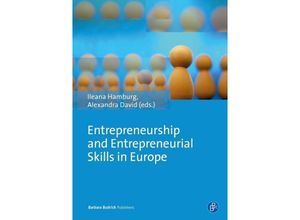 9783847405689 - Entrepreneurship and Entrepreneurial Skills in Europe Kartoniert (TB)