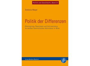 9783847421504 - Politik der Differenzen - Stefanie Mayer Kartoniert (TB)