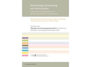 9783847425519 - Nachhaltige Entwicklung von Hochschulen Kartoniert (TB)